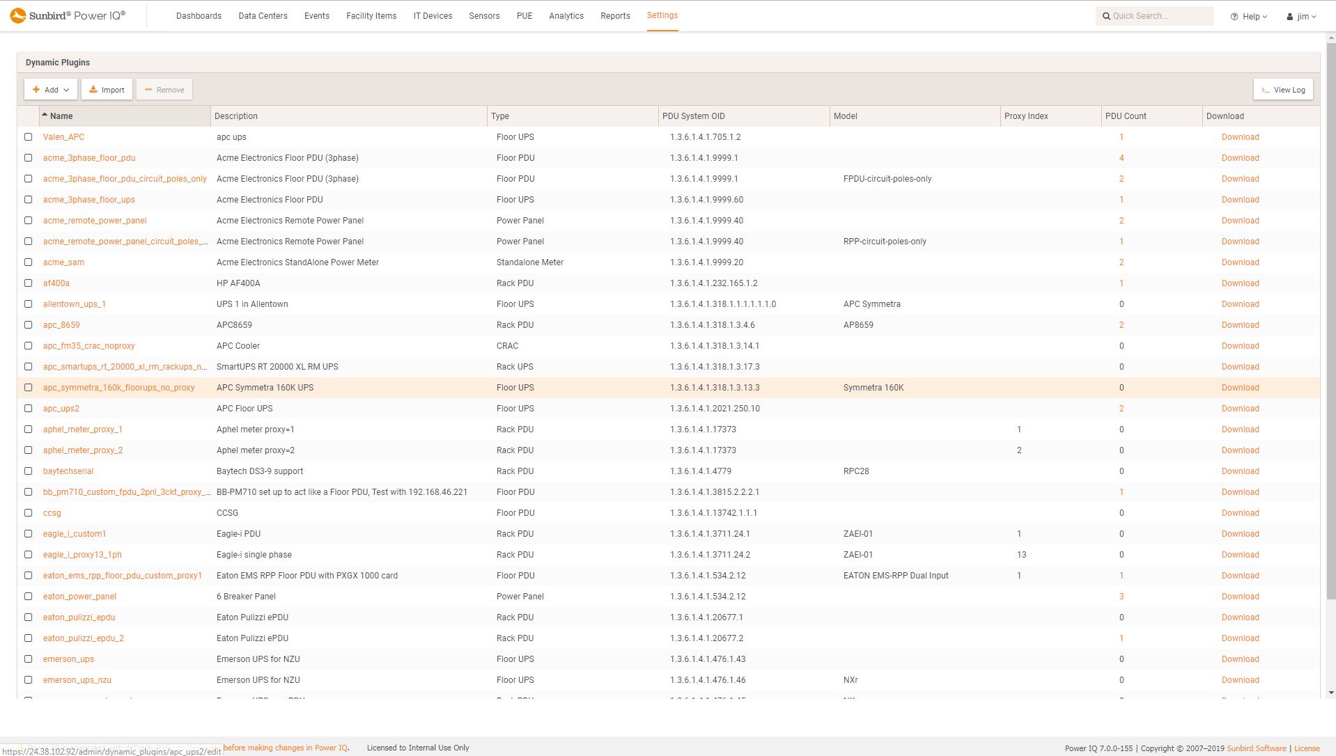 Screenshot of Multi Vendor Data Collection